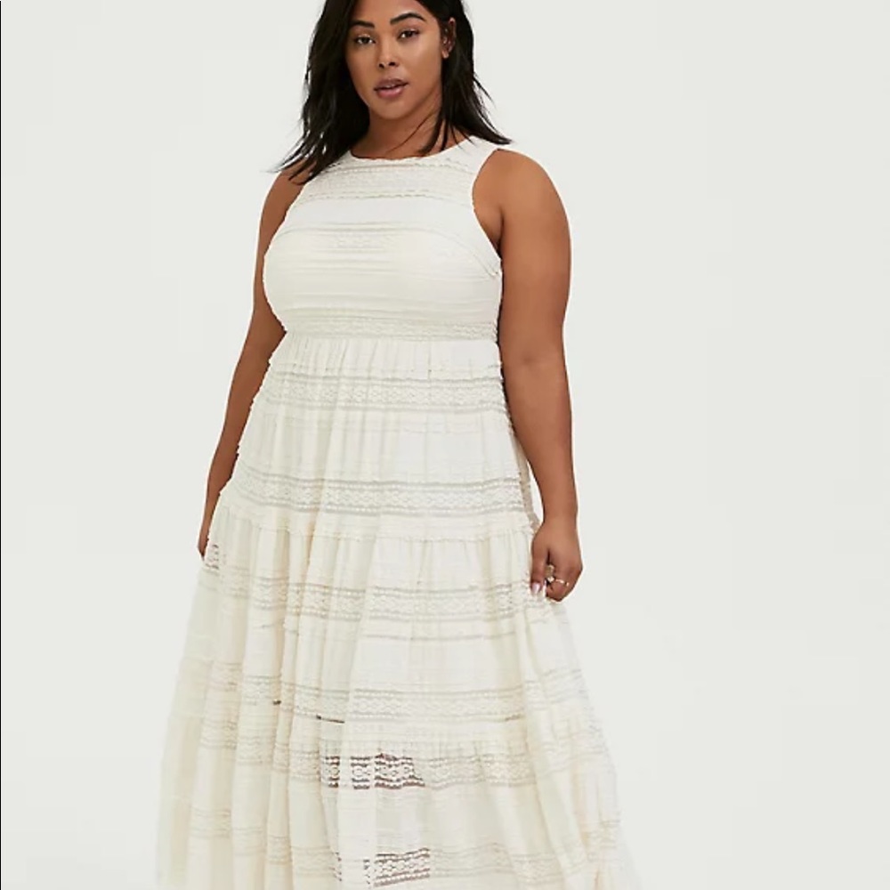Torrid size 16 Lace Maxi Dress